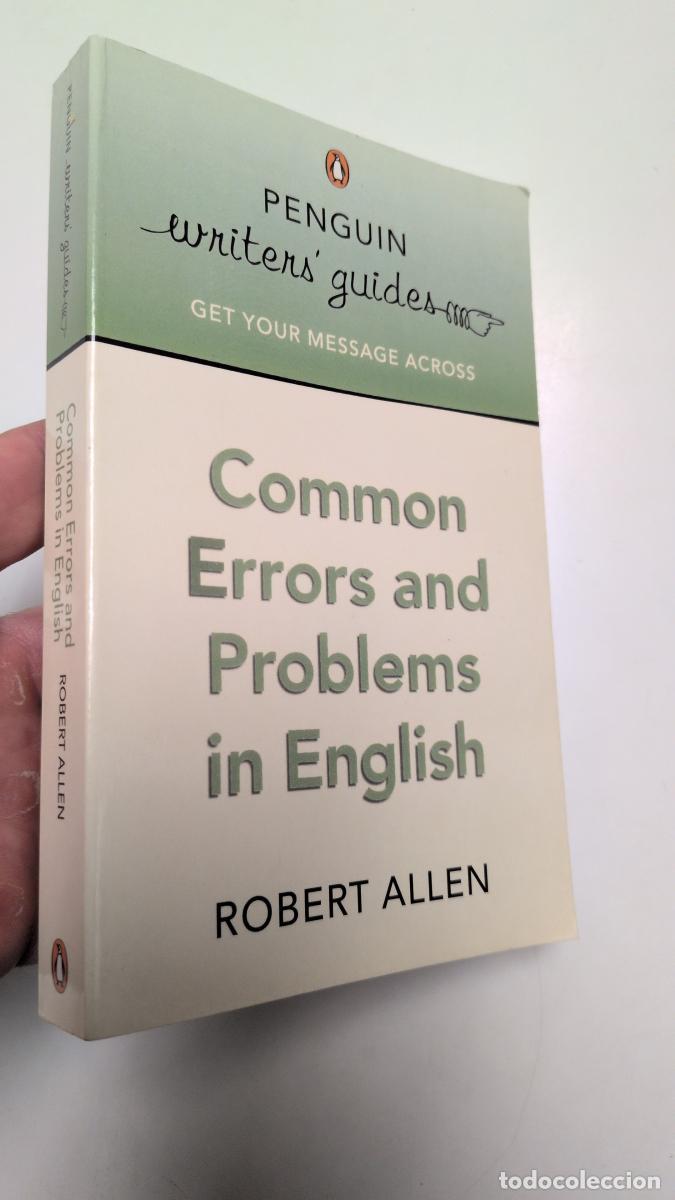 Libros de segunda mano: Common Errors and Problems In English - Robert Allen