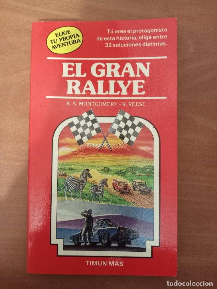 Libros de segunda mano: el gran rallye-elige tu propia aventura-r a montgomery r reese-editorial timun mas-libro juego