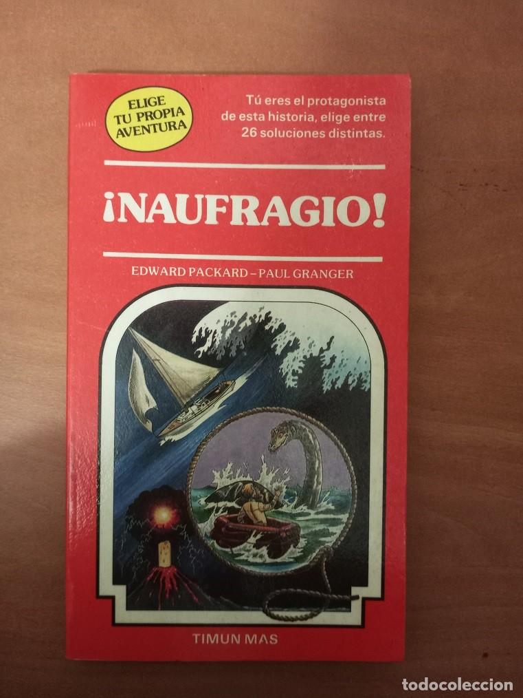 Libros de segunda mano: naufragio-elige tu propia aventura-edward packard paul granger-editorial timun mas-libro juego