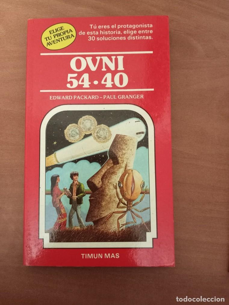 Libros de segunda mano: ovni 54-40-elige tu propia aventura-edward packard paul granger-editorial timun mas-libro juego