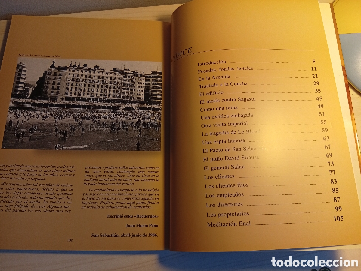 Libros de segunda mano: Recuerdos del Hotel de Londres y de Inglaterra - Foto 5