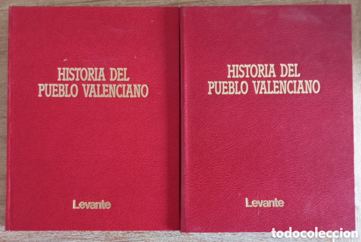 Libros de segunda mano: HISTORIA DEL PUEBLO VALENCIANO TOMOS I Y II LEVANTE