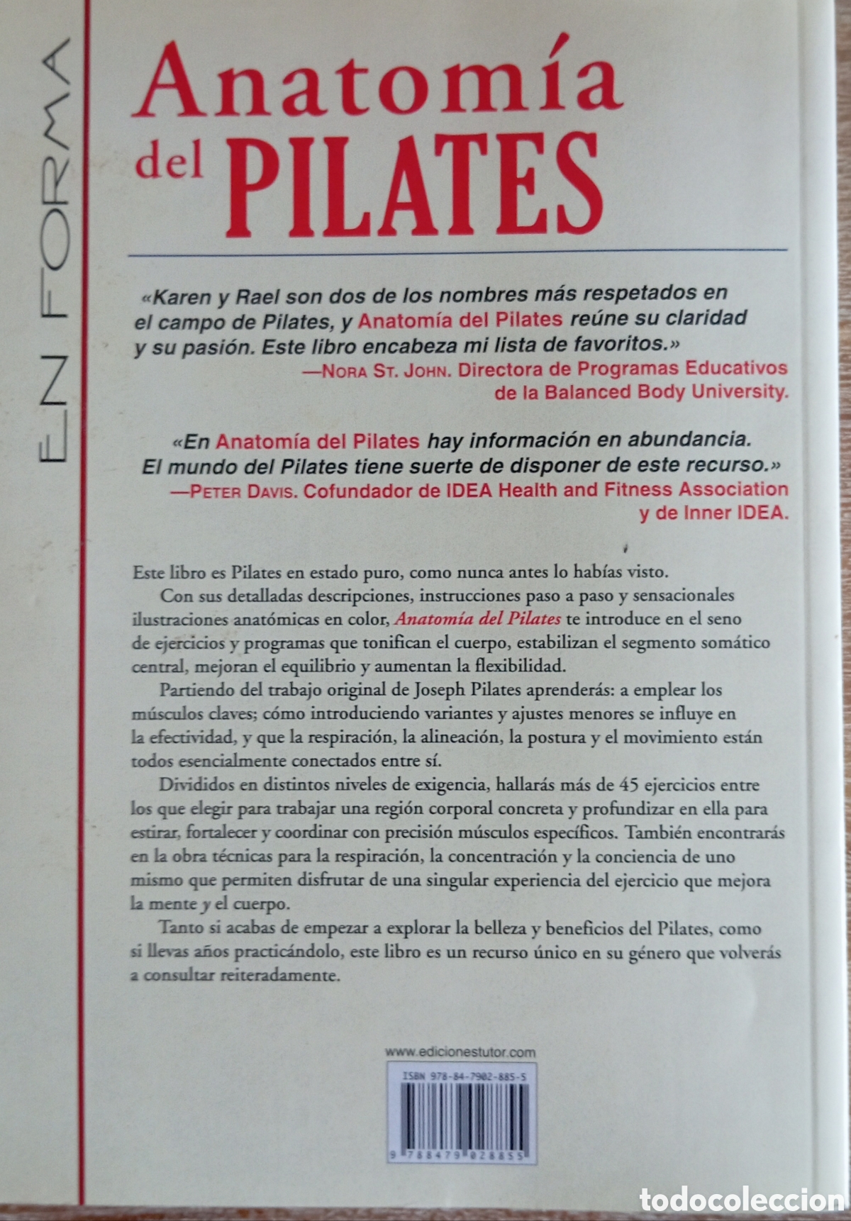 Libros de segunda mano: ANATOMIA DEL PILATES - RAEL ISACOWITZ - Foto 4
