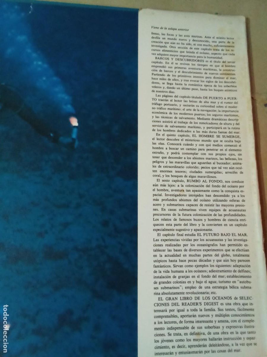 Libros de segunda mano: EL GRAN LIBRO DE LOS OC&Eacute;ANOS DE SELECCIONES DEL READERS DIGEST - Foto 4