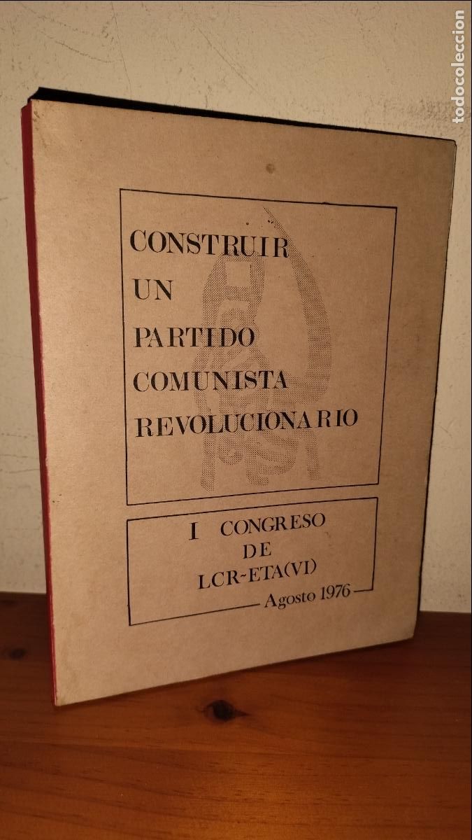 Libros de segunda mano: CONGRESO LIGA COMUNISTA REVOLUCIONARIA-ETA - A&Ntilde;O 1976 - MUY RARO.