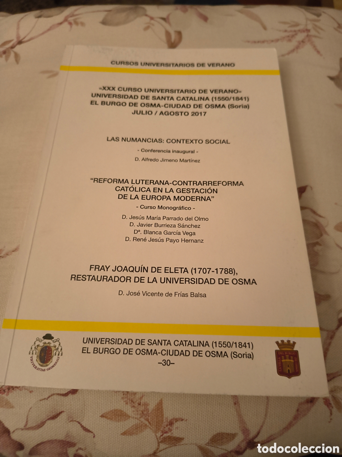 Libros de segunda mano: XXX CURSO UNIVERSITARIO DE VERANO. REFORMA LUTERANA-CONTRARREFORMA EN LA GESTACION DE LA EUROPA