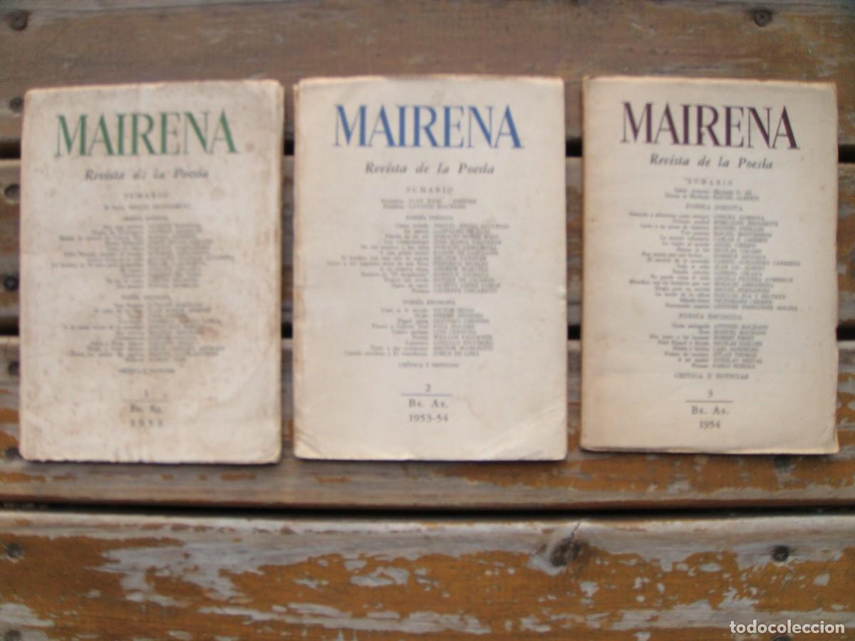 Libros de segunda mano: MAIRENA. Revista de la Poes&iacute;a. Rafel Alberti, Vicente Aleixandre, Jorge Luis Borges, Antonio Machado