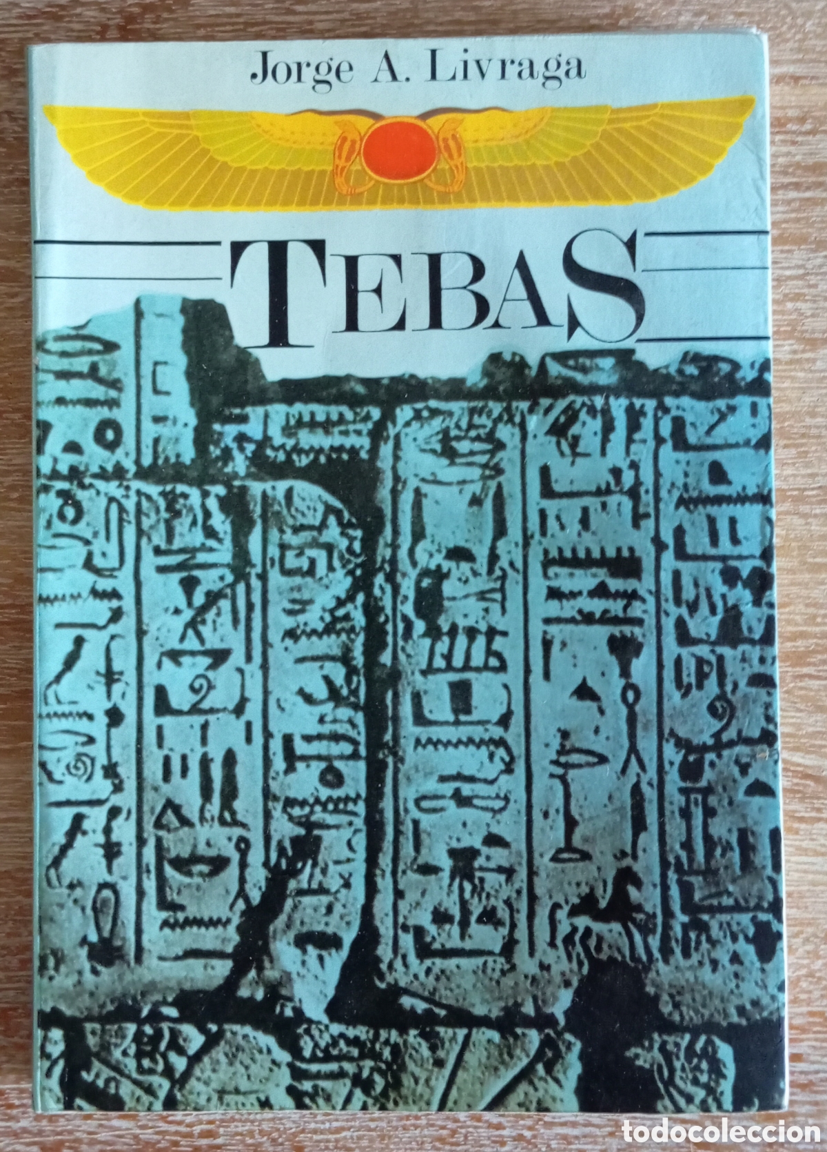Libros de segunda mano: TEBAS - JORGE A LIVRAGA
