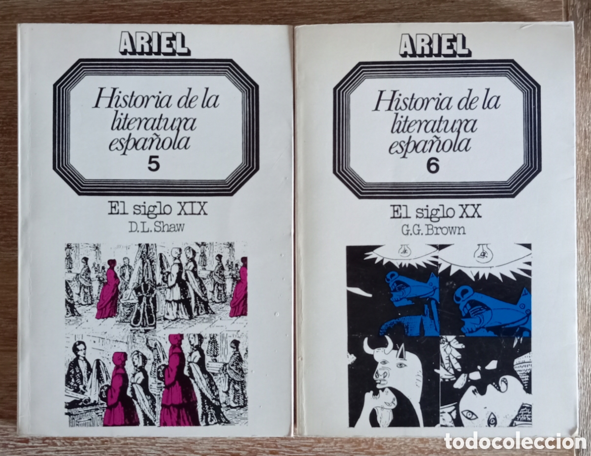 Libros de segunda mano: HISTORIA DE LA LITERATURA ESPA&Ntilde;OLA 5 Y 6 ARIEL