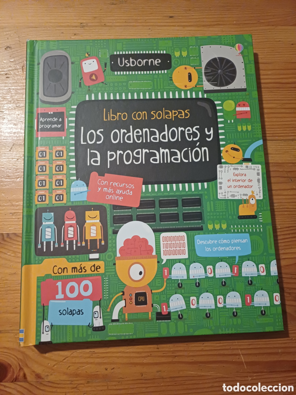 Libros de segunda mano: Los ordenadores y la programaci&oacute;n Usborne Libro con solapas Rosie Dickins Shaw Nielsen Emily Barden