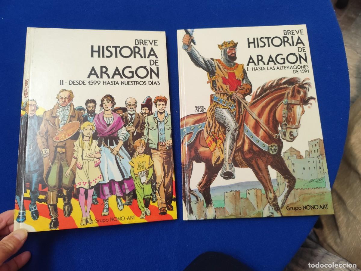 Libros de segunda mano: Breve Historia de Arag&oacute;n 2 Tomos Ed. Caja Ahorros de Arag&oacute;n 1984