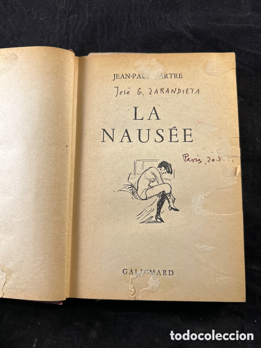 Libros de segunda mano: LA NAUS&Eacute;E Jean paul sartre