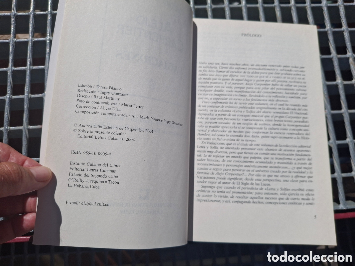 Libros de segunda mano: VARIACIONES, ALEJO CARPENTIER - Foto 3