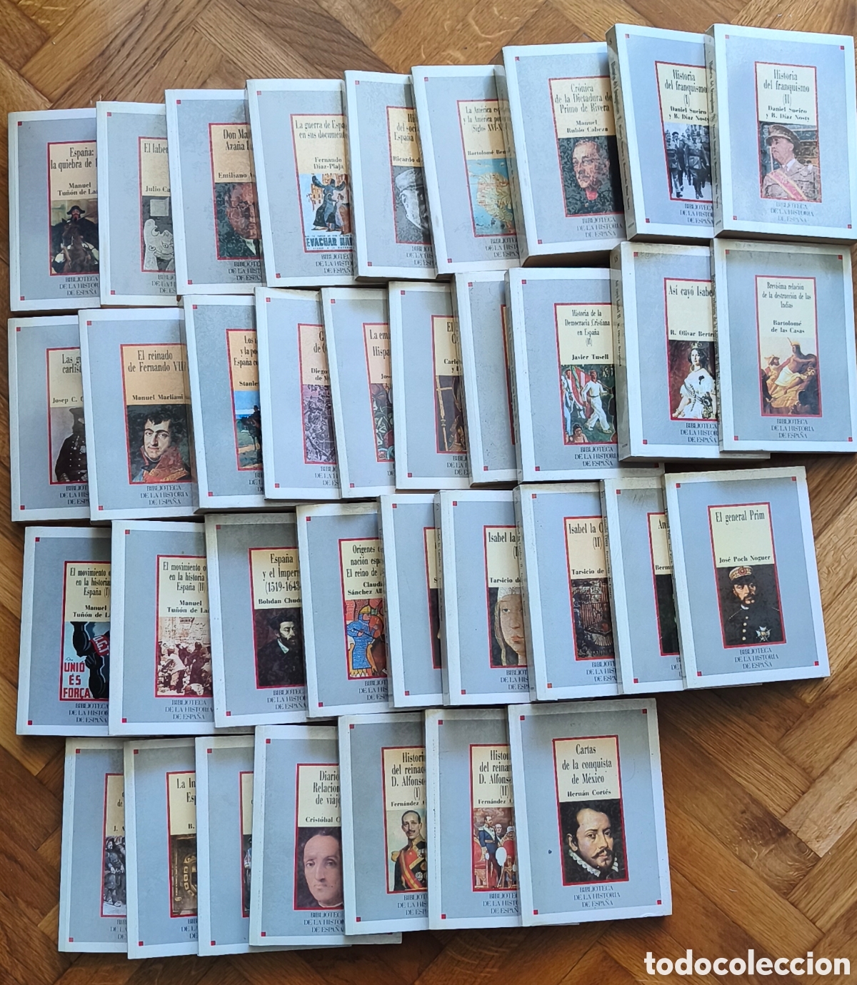 Libros de segunda mano: Biblioteca De La Historia De Espa&ntilde;a Sarpe - Colecci&oacute;n Completa 35 Tomos.