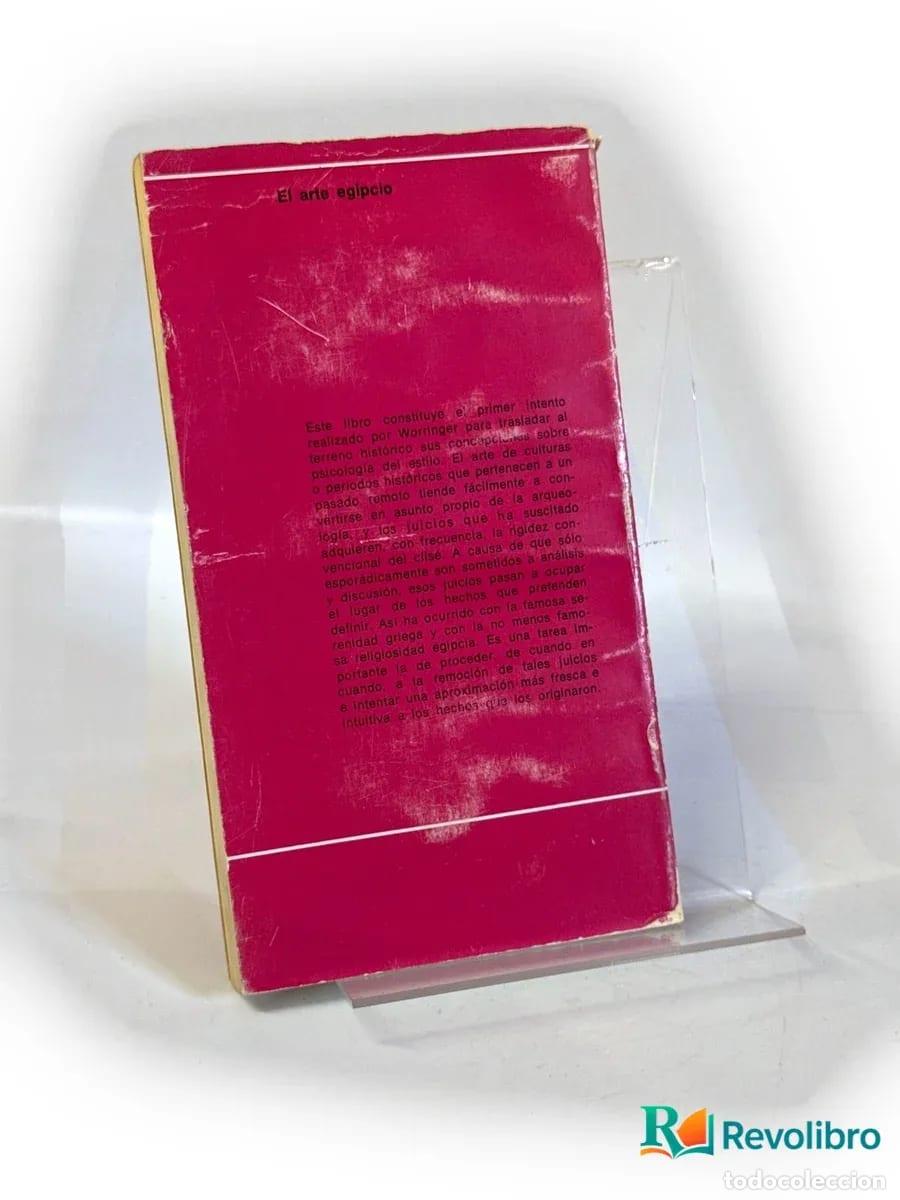 Libros de segunda mano: El arte egipcio - Wilhelm Worringer - Foto 2