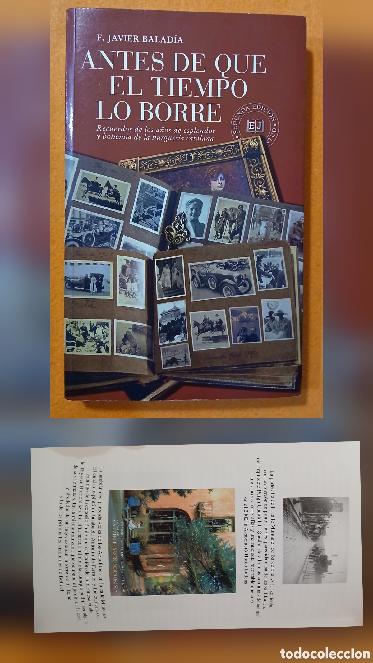 Libros de segunda mano: Antes de que el tiempo lo borre