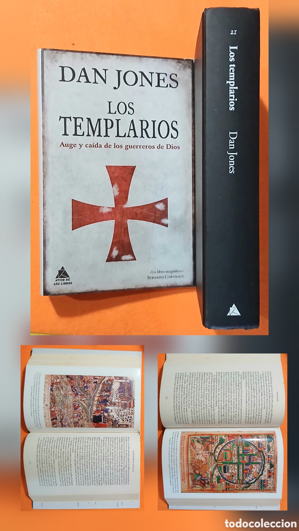 Libros de segunda mano: Los templarios, auge y ca&iacute;da de los guerreros