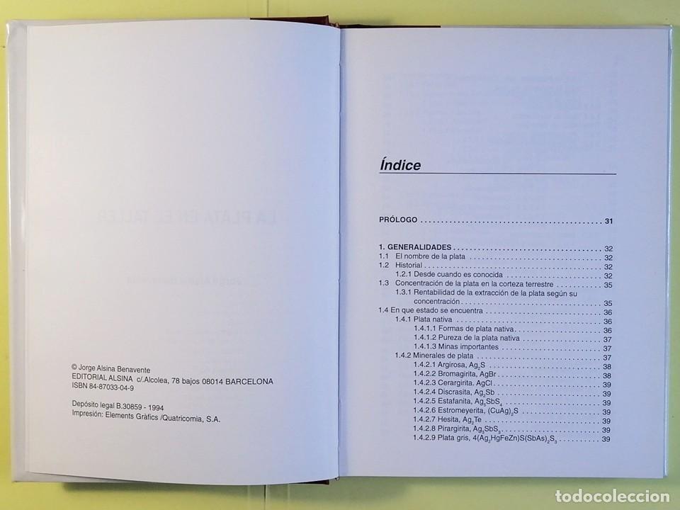 Libros de segunda mano: LA PLATA EN EL TALLER - Foto 2