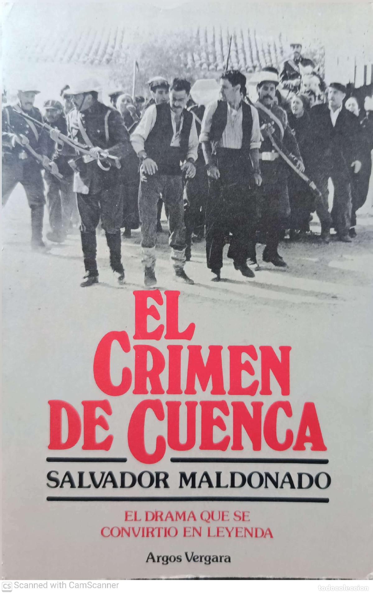Libros de segunda mano: El crimen de Cuenca - Salvador Maldonado - Foto 1