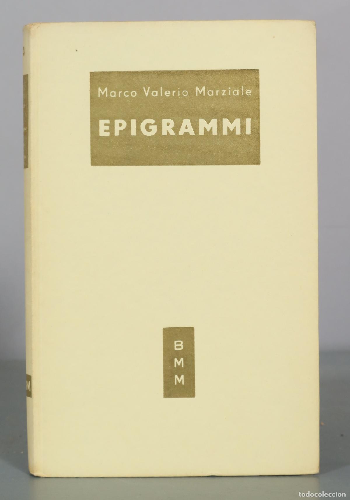Libros de segunda mano: Epigrammi - Marco Valerio Marziale - Foto 1