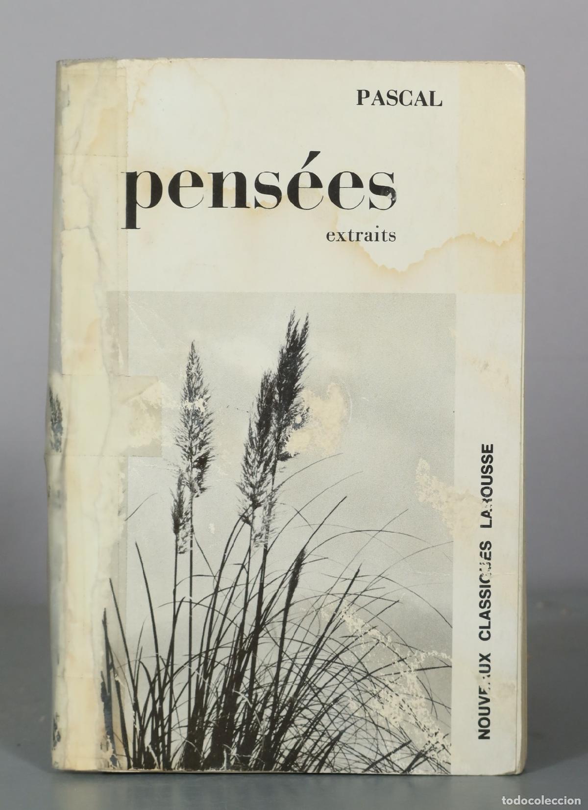 Libros de segunda mano: Pens&eacute;es - extraits - Pascal - Larousse - Foto 1