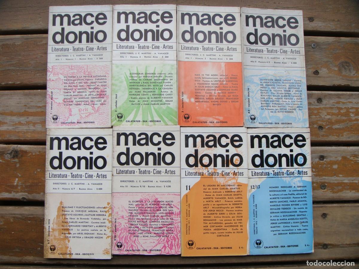 Libros de segunda mano: Revista. MACEDONIO. Juana Bignozzi, Haroldo Conti, Julio Cort&aacute;zar, Pablo Neruda