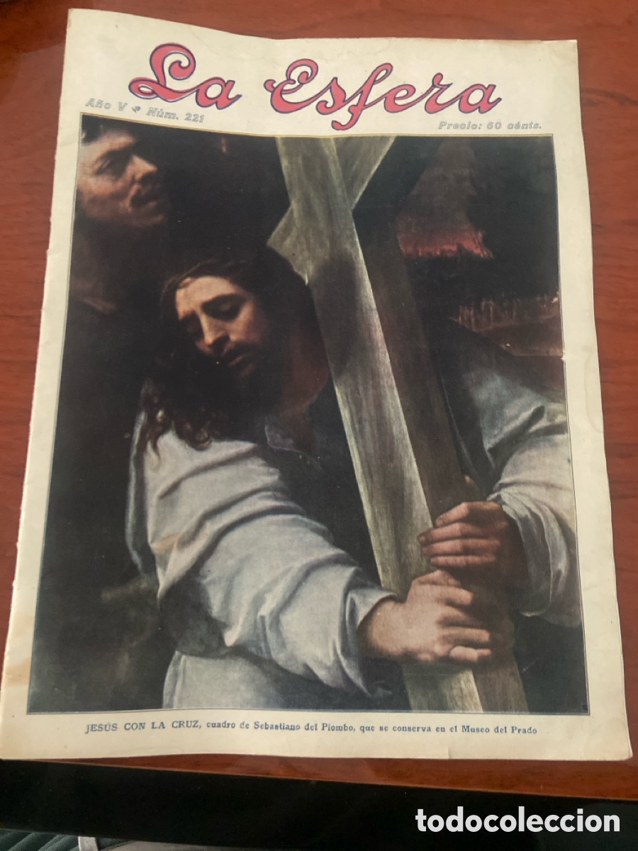 Libros de segunda mano: REVISTA LA ESFERA - Ilustraci&oacute;n Mundial - A&ntilde;o V - N&uacute;m. 221 - 23 de Marzo de 1918 - VV. AA.