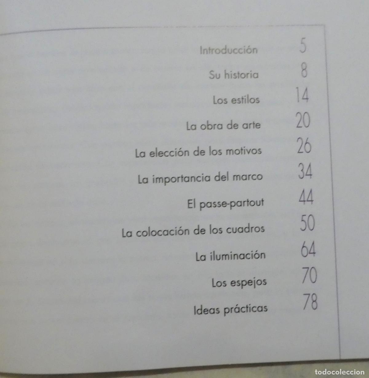 Libros de segunda mano: LIBRO DE DECORACI&Oacute;N DE CASA LOS CUADROS, 1998 - Foto 4