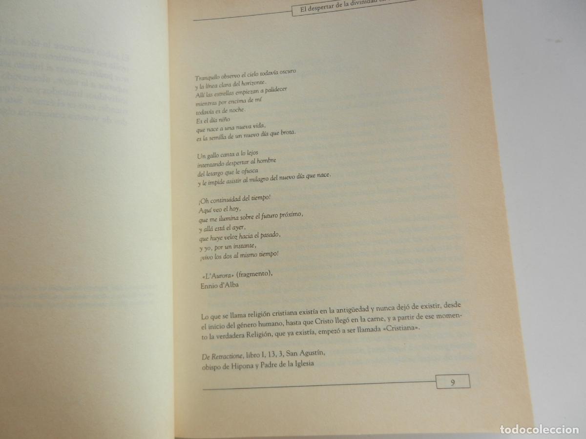 Libros de segunda mano: EL DESPERTAR DE LA DIVINIDAD EN EL HOMBRE - ENNIO DALBA - EDICIONES ABRAXAS -2000 - Foto 4