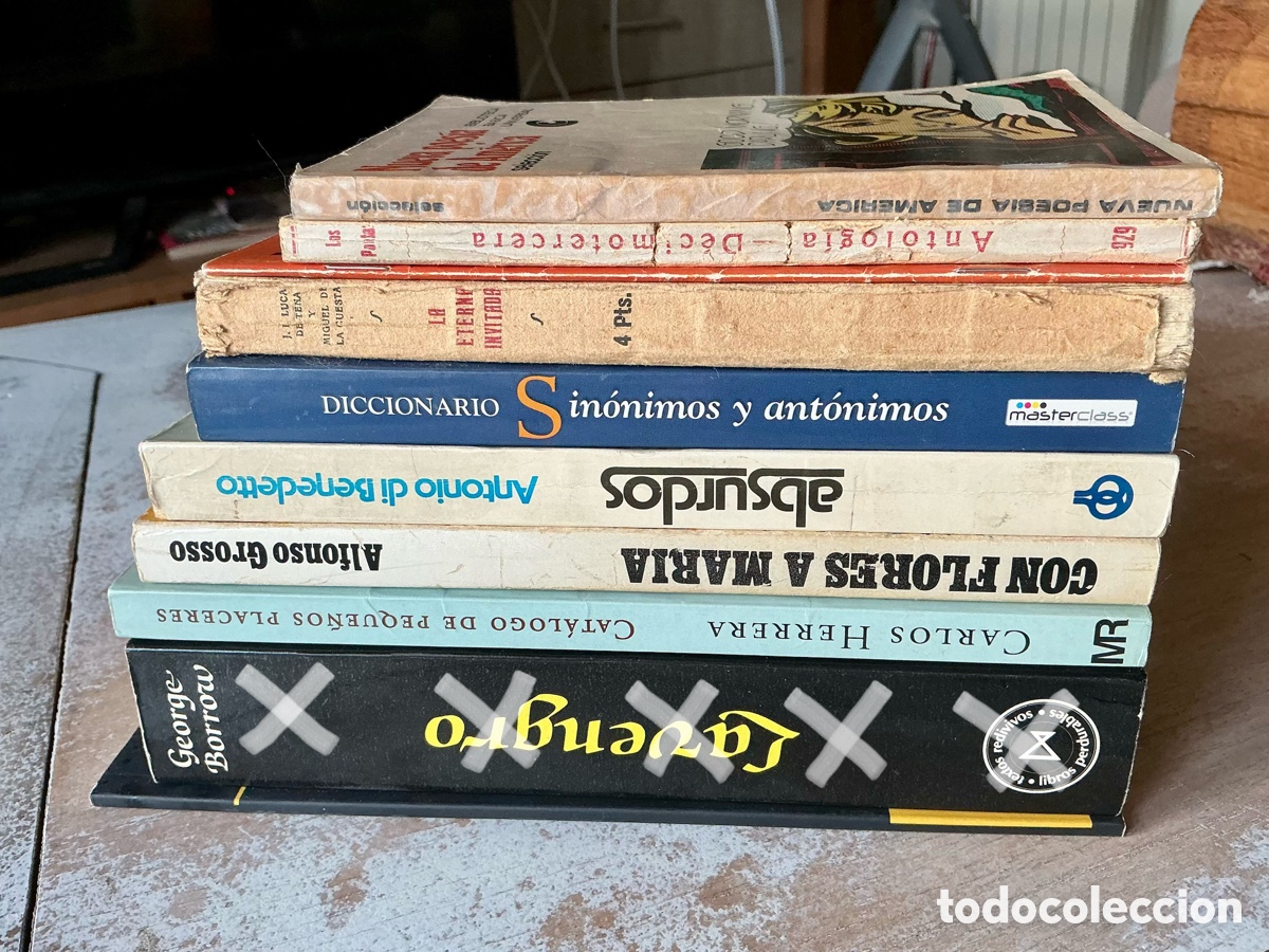 Libros de segunda mano: Lote de nueve libros de diferentes tem&aacute;ticas y autores. - Foto 3
