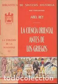 Libros de segunda mano: La Juventud De La Ciencia Griega - Abel Rey - Uteha - 1961 - La Evoluci&oacute;n de la Humanidad, N&ordm; 162