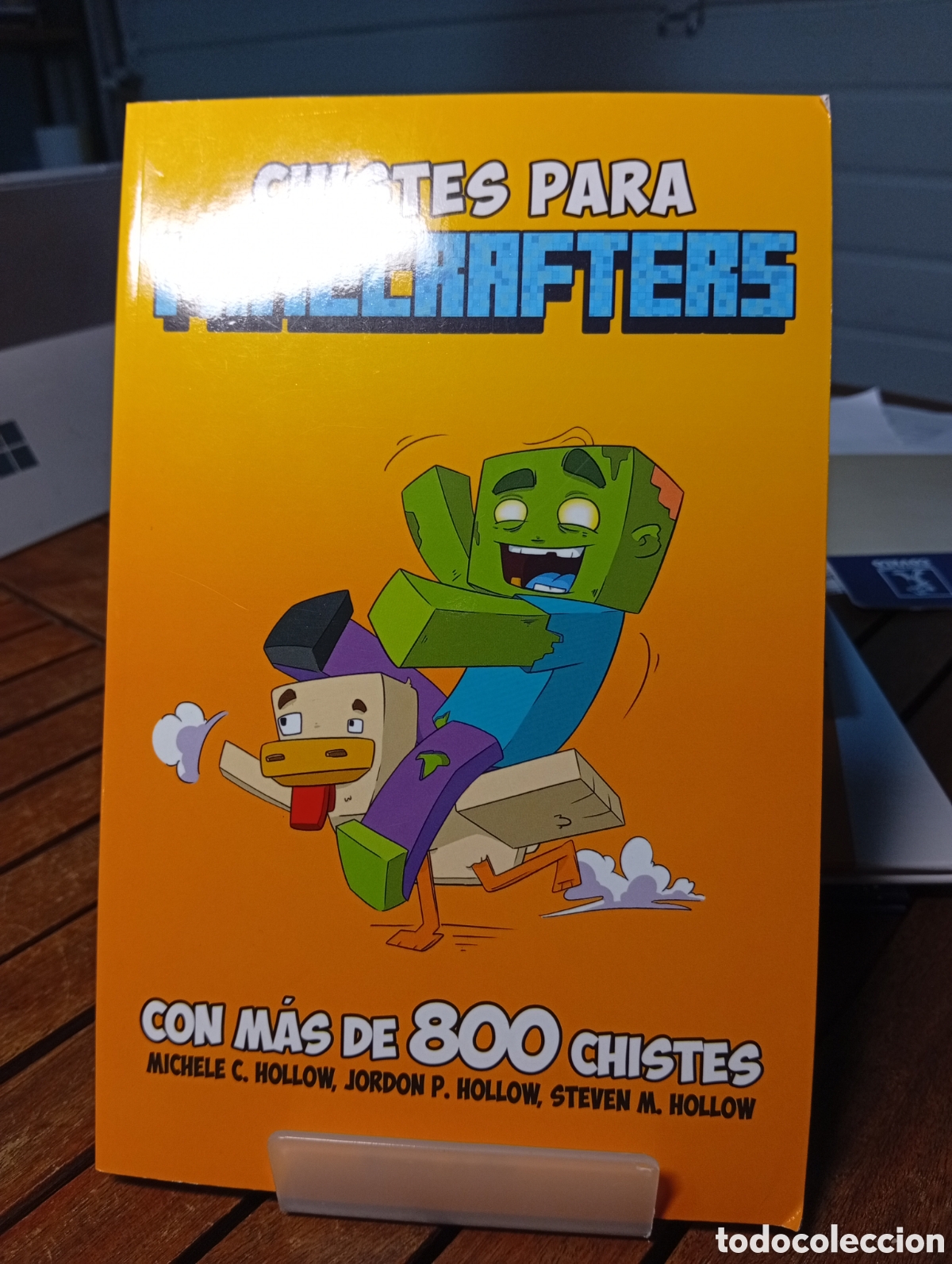 Libros de segunda mano: Chistes para Minecrafters con m&aacute;s de ochocientos chistes planeta Junior