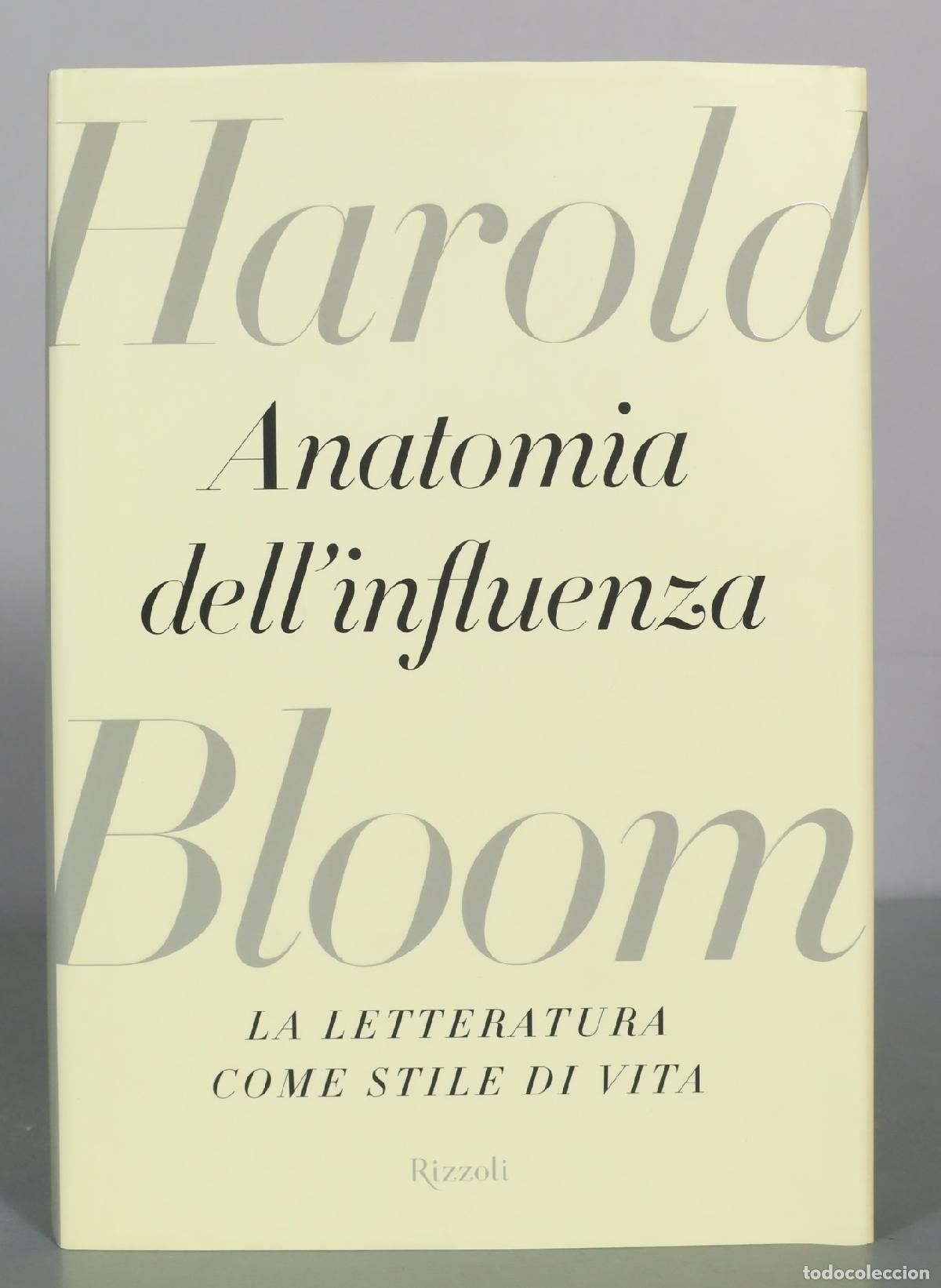 Libros de segunda mano: Anatomia dellinfluenza - Harold Bloom - Rizzoli - Foto 1