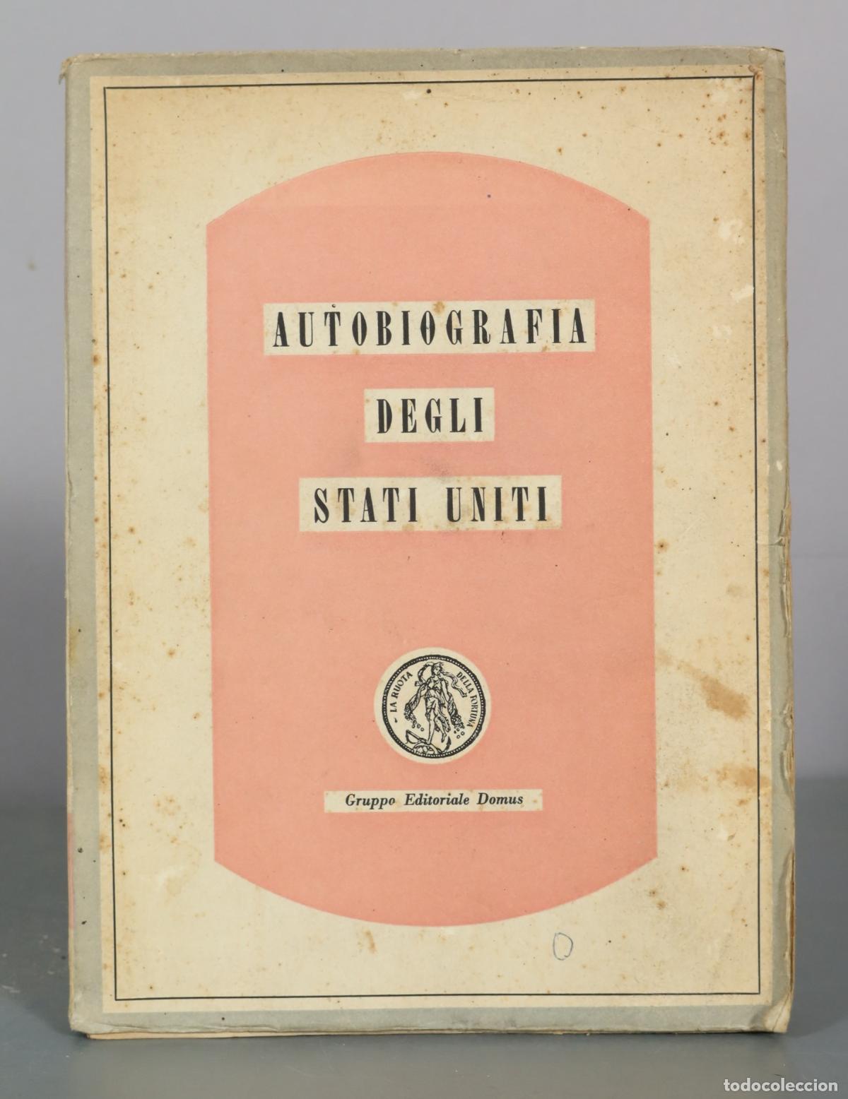 Libros de segunda mano: Autobiografia degli Stati Uniti - Gruppo Editoriale Domus