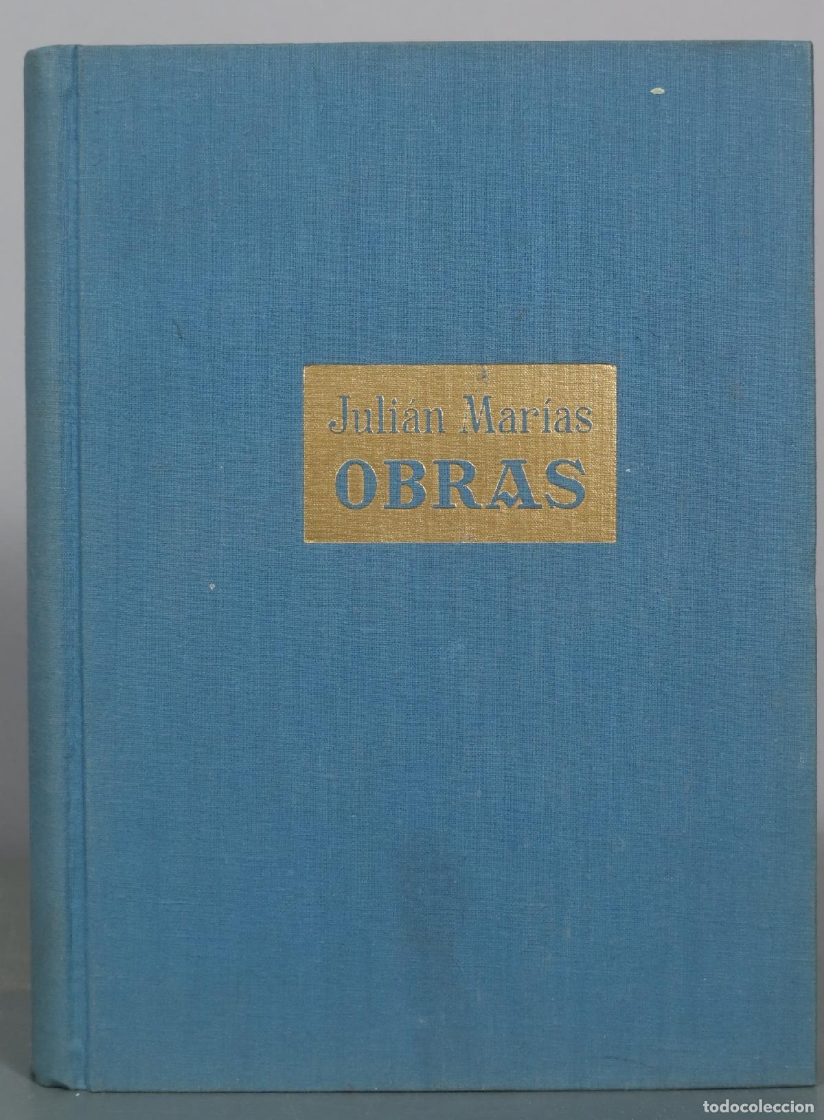 Libros de segunda mano: Introducci&oacute;n a la filosof&iacute;a, Idea de la metaf&iacute;sica, Biograf&iacute;a de la filosof&iacute;a - Juli&aacute;n Mar&iacute;as -