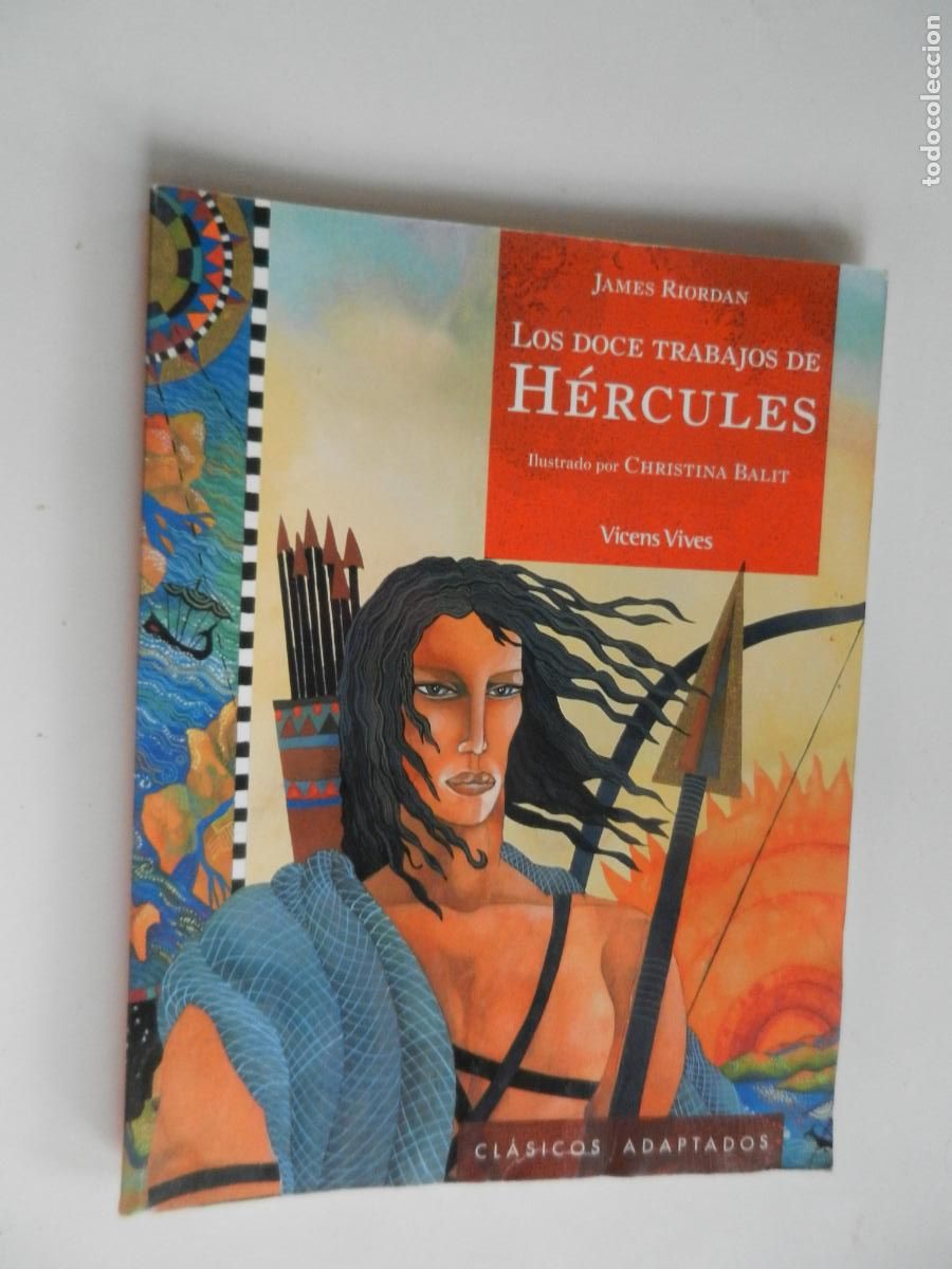 Libros de segunda mano: LOS DOCE TRABAJOS DE H&Eacute;RCULES - JAMES RIORDAN - VICEN VICES - CLASICOS ADAPTADOS - 1997