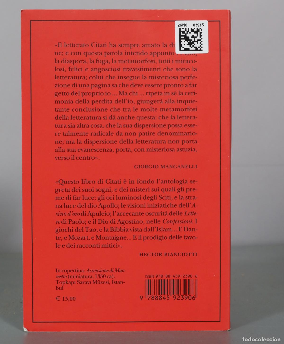 Libros de segunda mano: La luce della notte - Pietro Citati - Adelphi - Foto 2