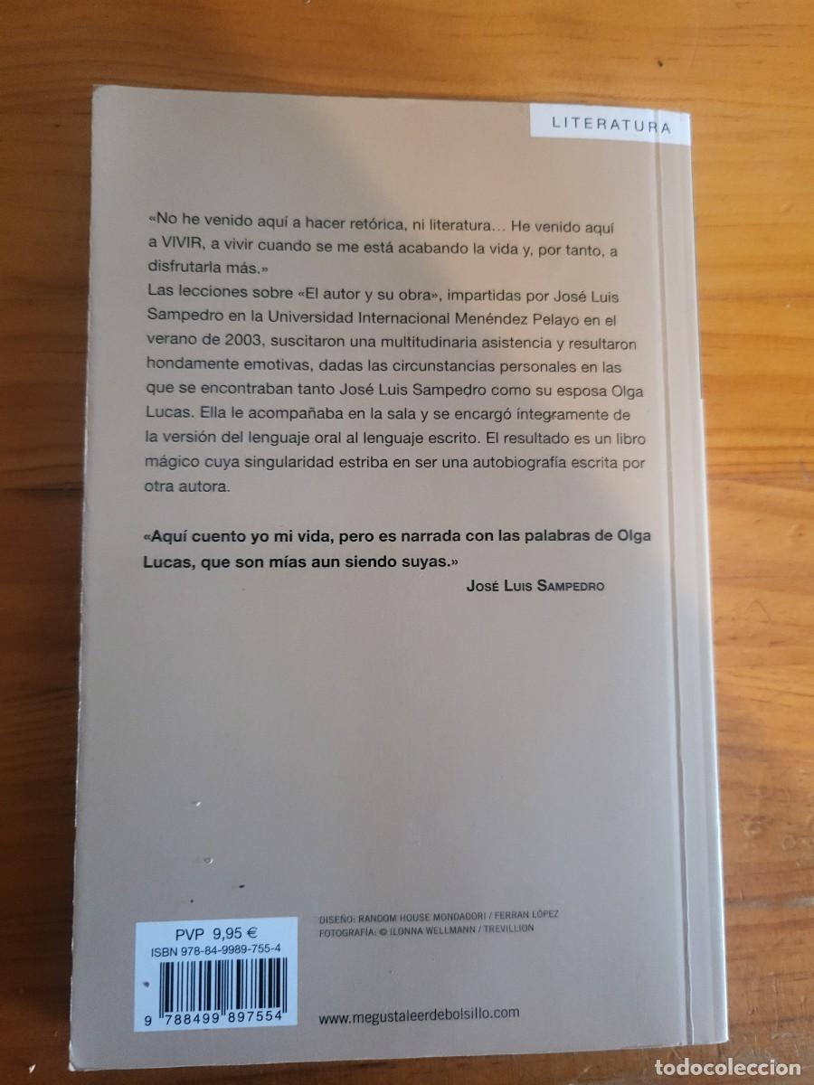 Libros de segunda mano: ESCRIBIR ES VIVIR J.L.SAMPEDRO - Foto 2