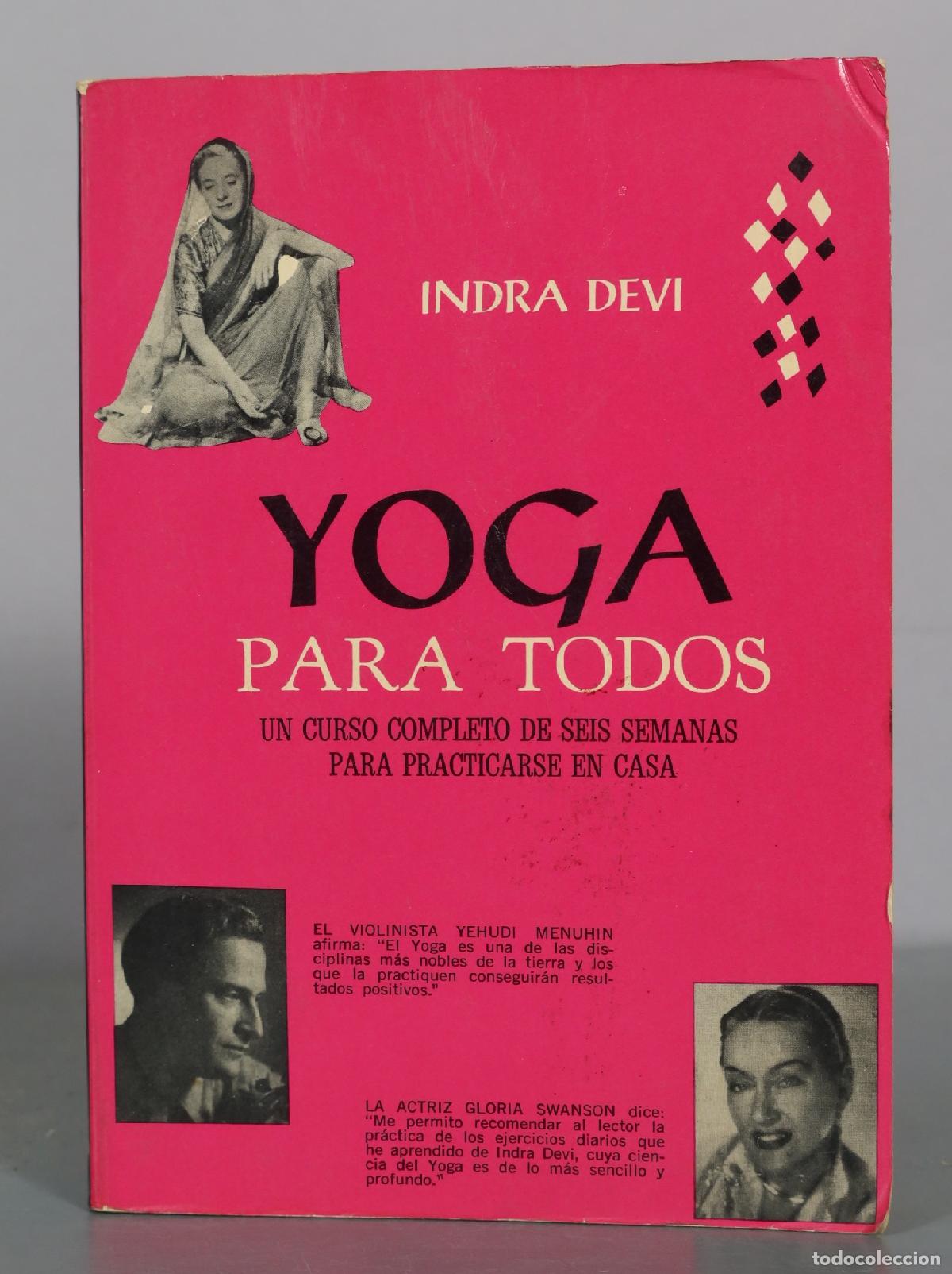 Libros de segunda mano: Yoga para todos - Indra Devi - Editorial Diana