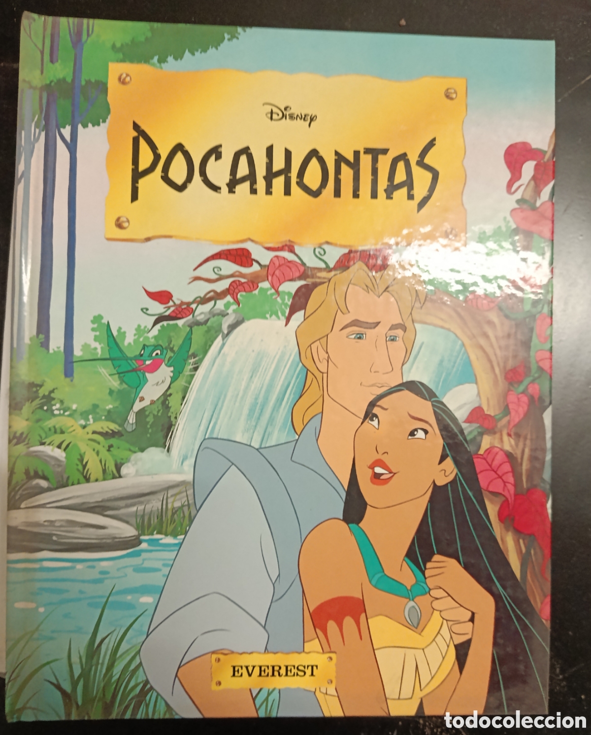 Libros de segunda mano: Libro tapa dura Pocahontas Disney Ed. Everest