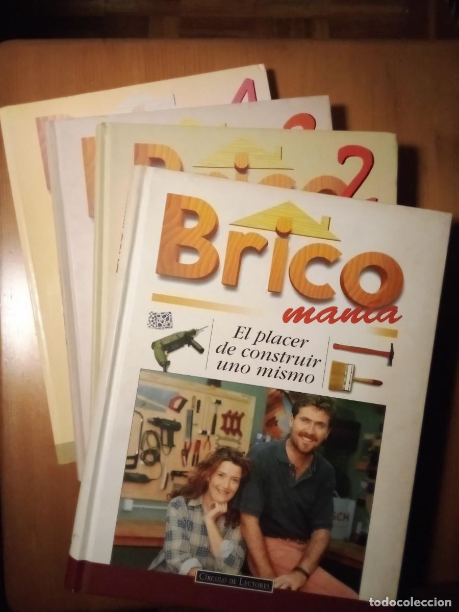 Libros de segunda mano: LIBROS BRICOMANIA, 4 TOMOS, EL PLACER DE CONSTRUIR UNO MISMO