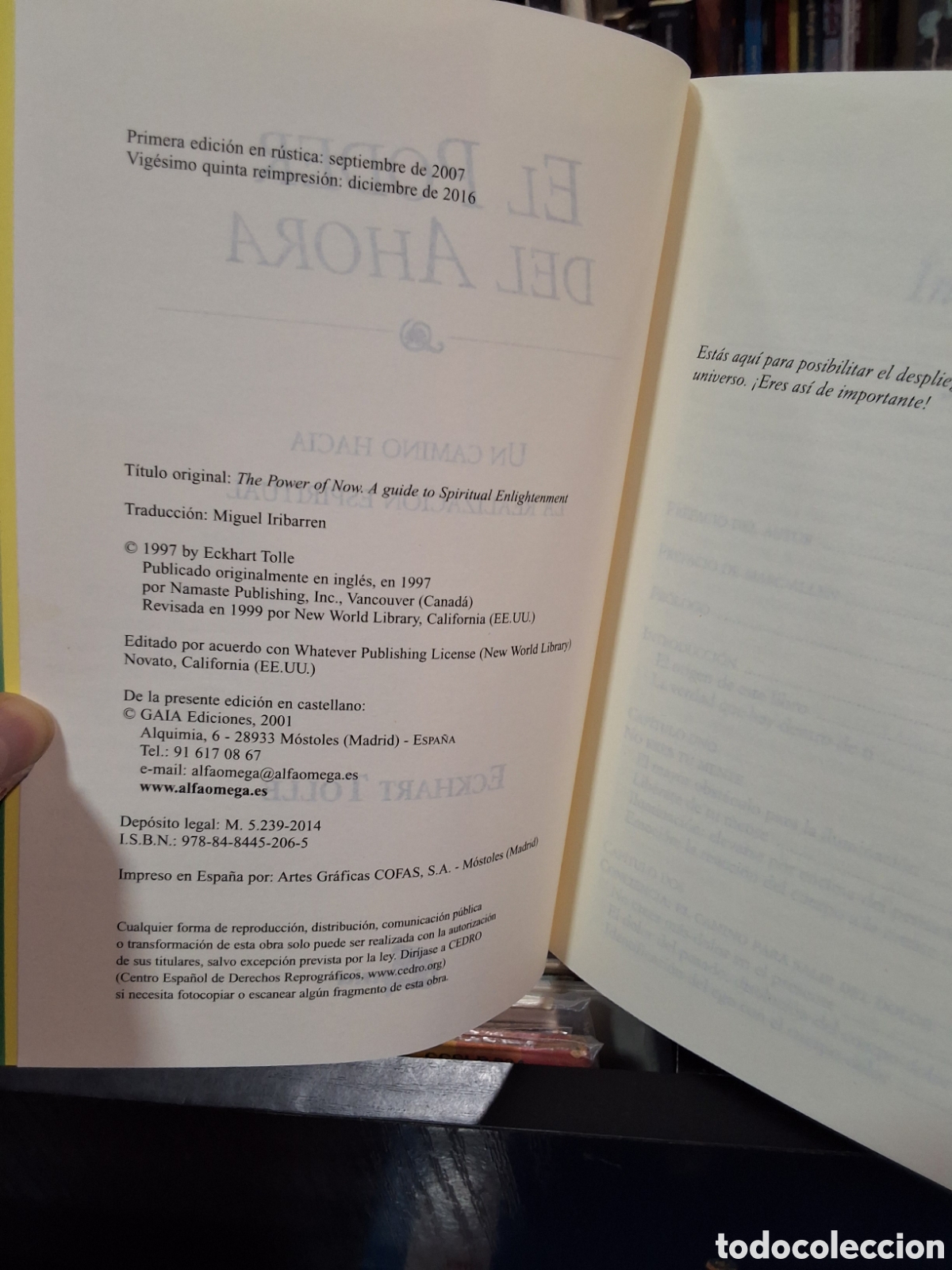 Libros de segunda mano: EL PODER DEL AHORA - ECKHART TOLLE - ENV&Iacute;O DESDE 1,50 &euro; - Foto 5