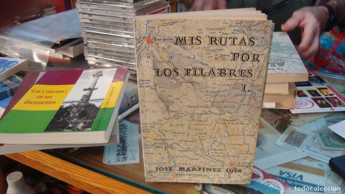 Libros de segunda mano: Jos&eacute; Mart&iacute;nez O&ntilde;a: Mis rutas por Los Filabres I. Editorial Cajal, Almer&iacute;a 1975, 192 p&aacute;ginas
