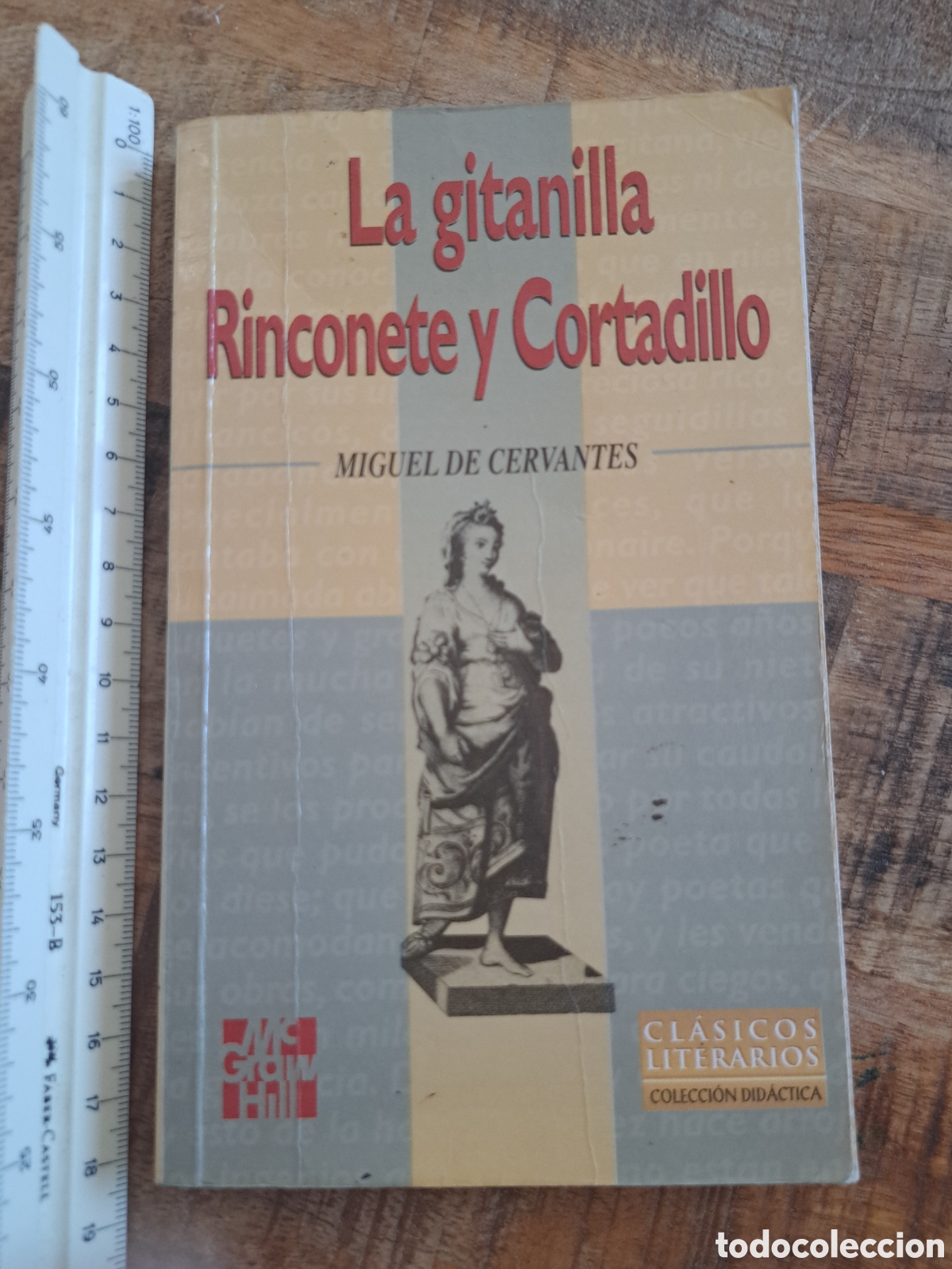 Libros de segunda mano: Jml La gitana rinconete y cortadillo. Miguel de cervantes. Mc Graw Hill. Clasicos literarios. Colecc