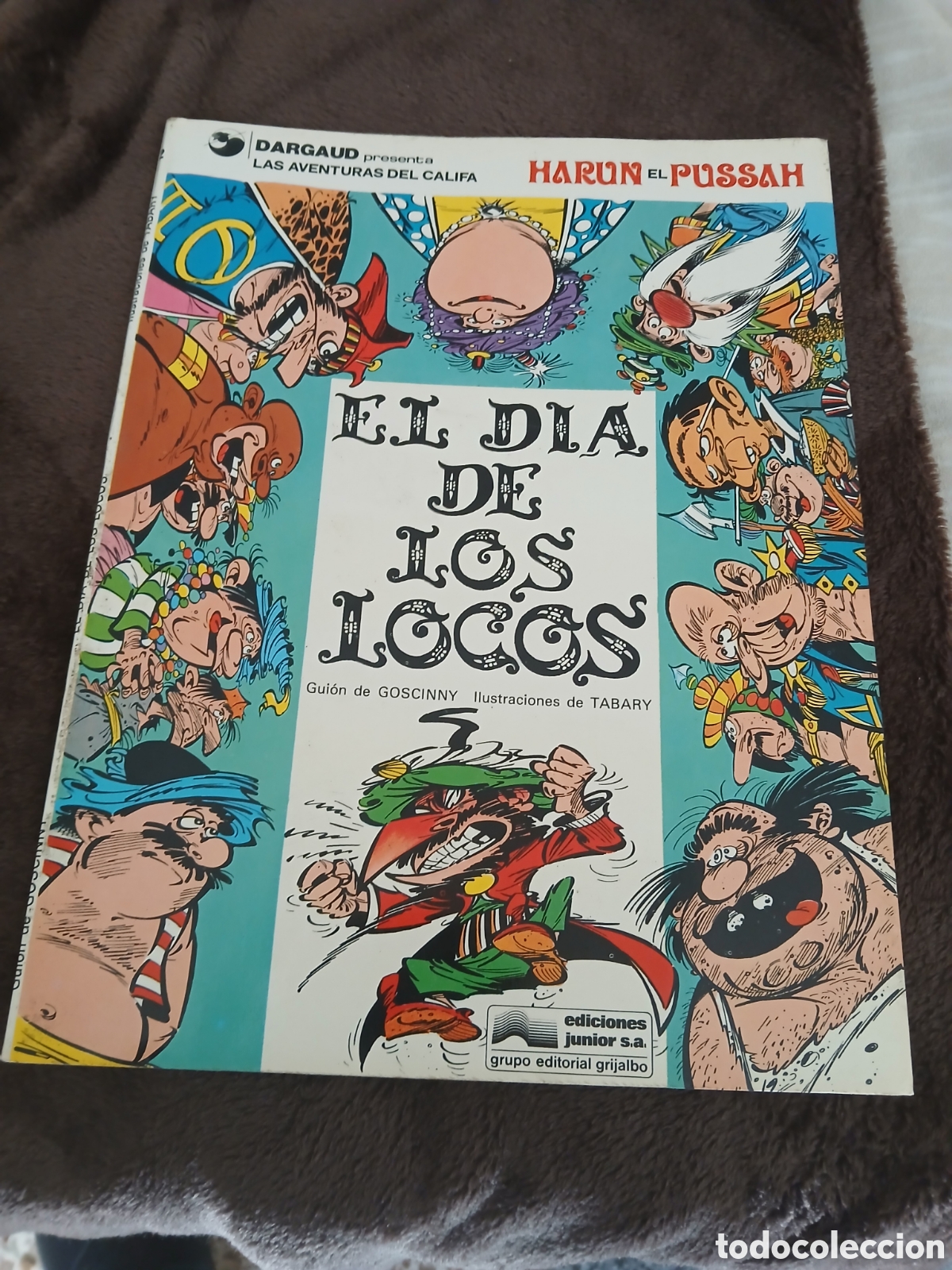 Second hand books: HARUN EL PUSSAH: EL DIA DE LOS LOCOS - GOSCINNY / TABARY.
