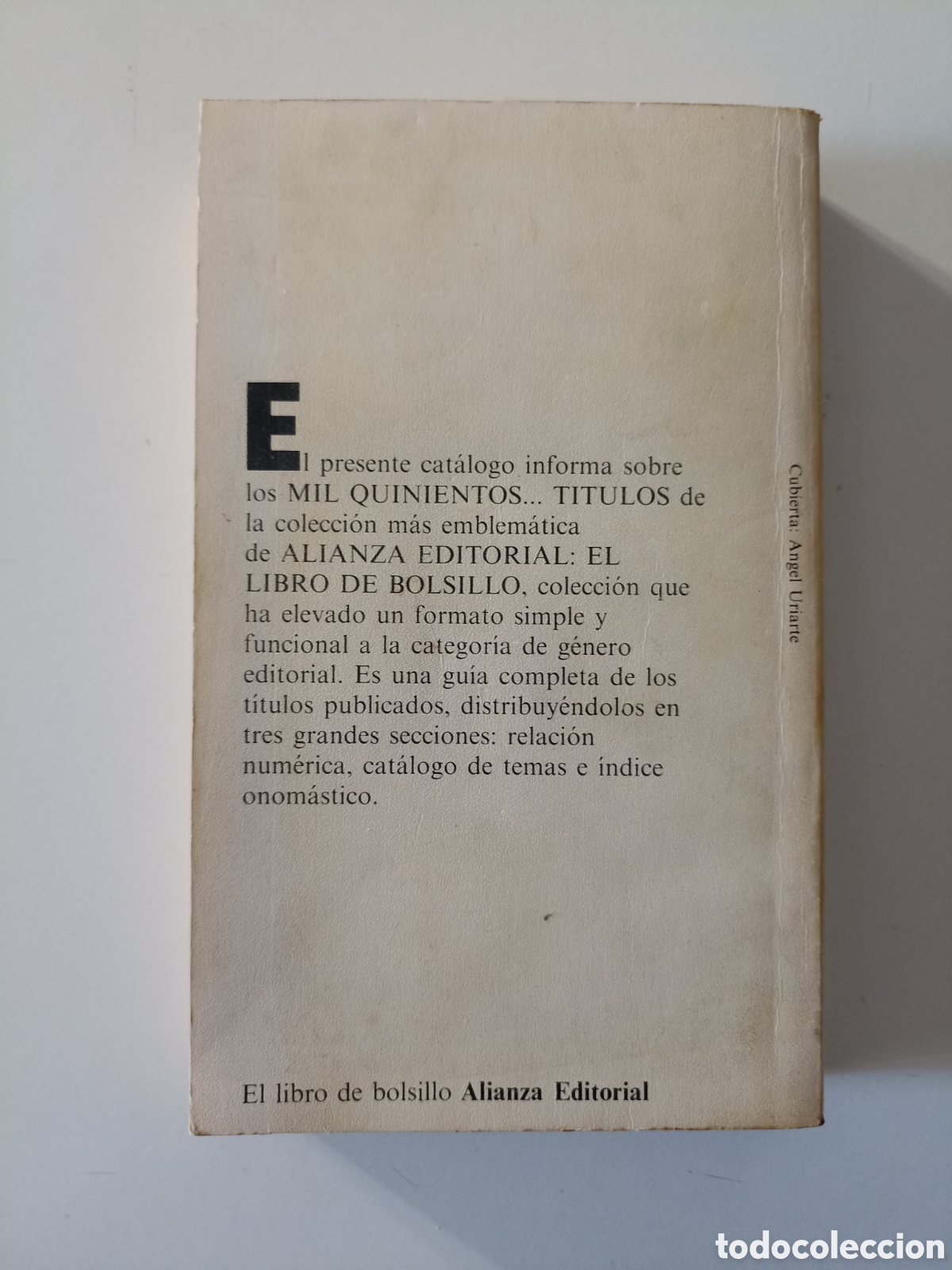 Libros de segunda mano: Cat&aacute;logo 1500 t&iacute;tulos de El libro de bolsillo (Alianza, 1991) - Foto 2