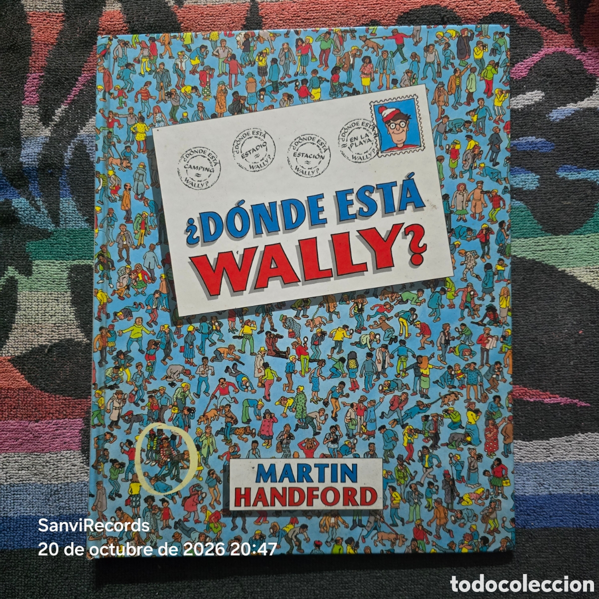 Libros de segunda mano: &iquest;D&Oacute;NDE EST&Aacute; WALLY? (MARTIN HANDFORD) (C&Iacute;RCULO DE LECTORES)