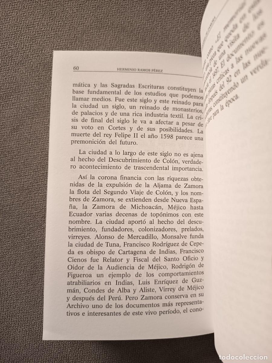 Libros de segunda mano: Historia de Zamora. 2001. Editorial Semuret. R&uacute;stica. - Foto 6