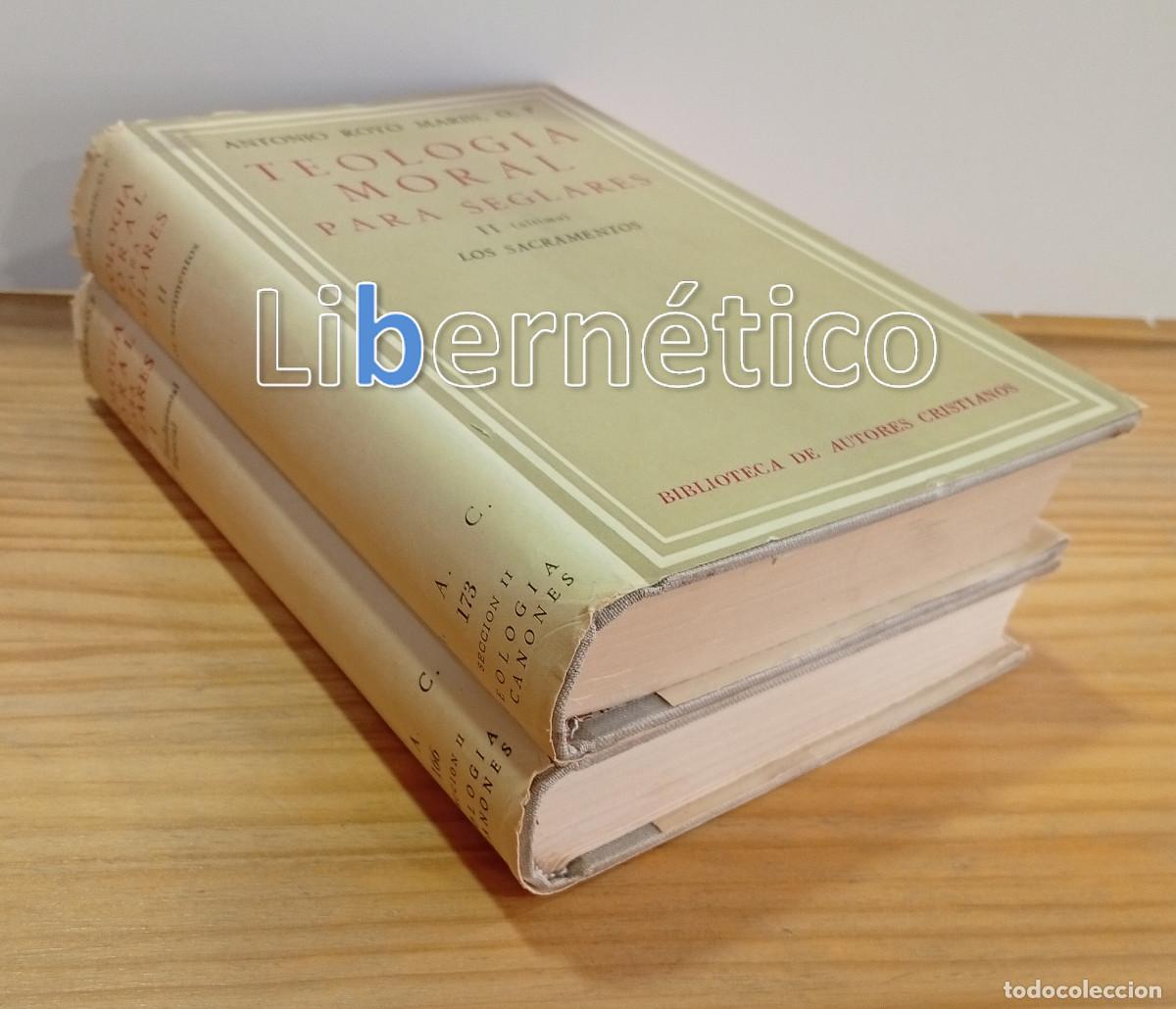 Libros de segunda mano: Teolog&iacute;a moral para seglares. Antonio Royo Mar&iacute;n. Obra completa
