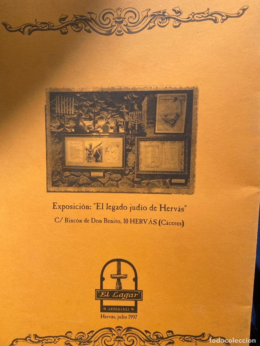 Libros de segunda mano: LIBRO LOS JUD&Iacute;OS DE HERV&Aacute;S MARCIANO DE HERV&Aacute;S PRIMERA EDICI&Oacute;N 1997 - Foto 4